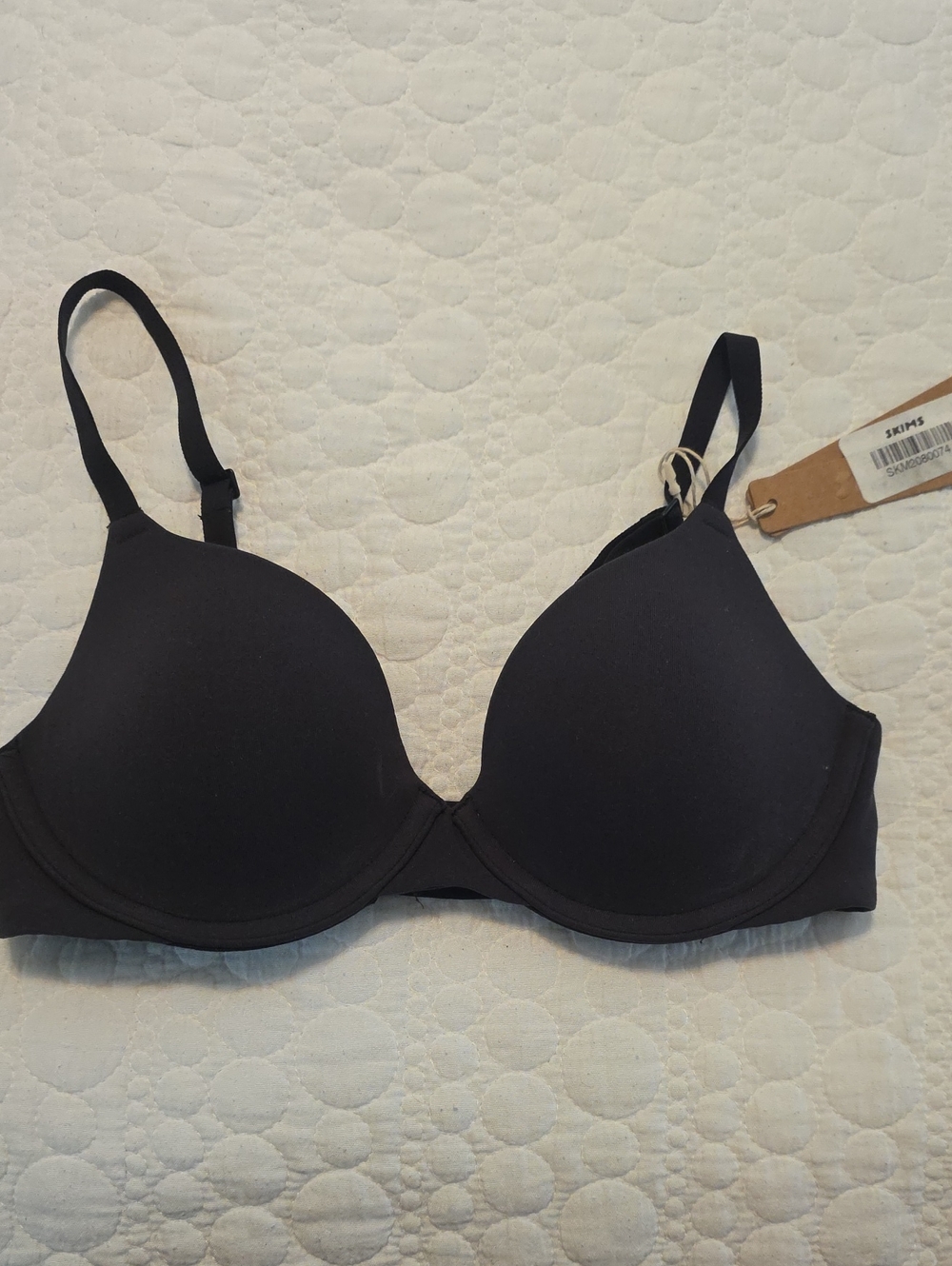 SKIMS Seamless T-shirt Bra - Black